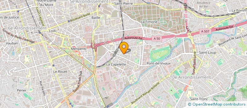 localisation de l'entreprise MONSIEUR SALEM BEN ALLEM  MARSEILLE