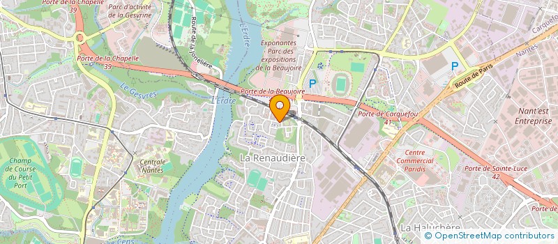 localisation de l'entreprise MONSIEUR SALEM BEN AMMAR  NANTES