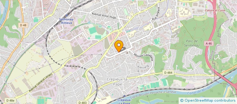 localisation de l'entreprise MONSIEUR SALEM BENHAMAD  RILLIEUX-LA-PAPE