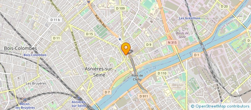 localisation de l'entreprise MONSIEUR SALEM BOUCHAHOUA à GENNEVILLIERS
