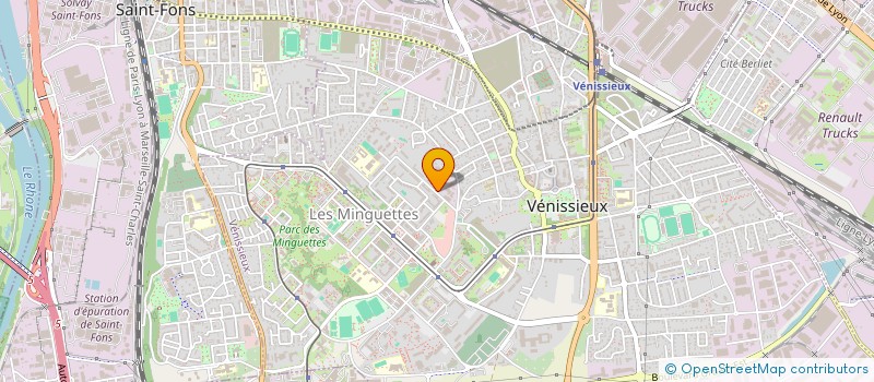 localisation de l'entreprise MONSIEUR SALEM BOUIDIA  VENISSIEUX