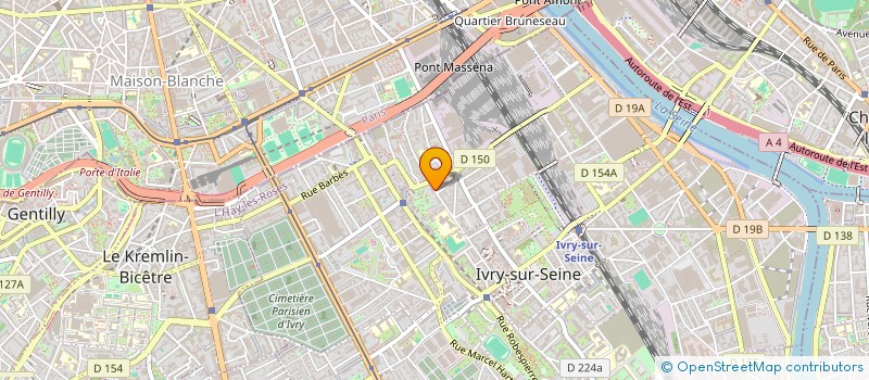 localisation de l'entreprise MONSIEUR SALEM BOUKHCHIM  IVRY-SUR-SEINE