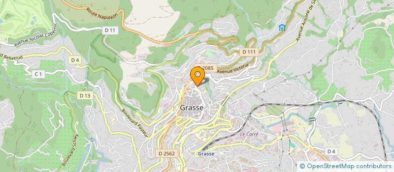 localisation de l'entreprise MONSIEUR SALEM BOUZIDI à GRASSE