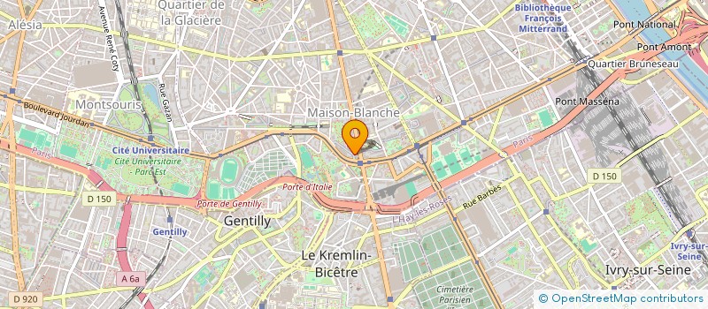 localisation de l'entreprise MONSIEUR SALEM CHALBI  PARIS