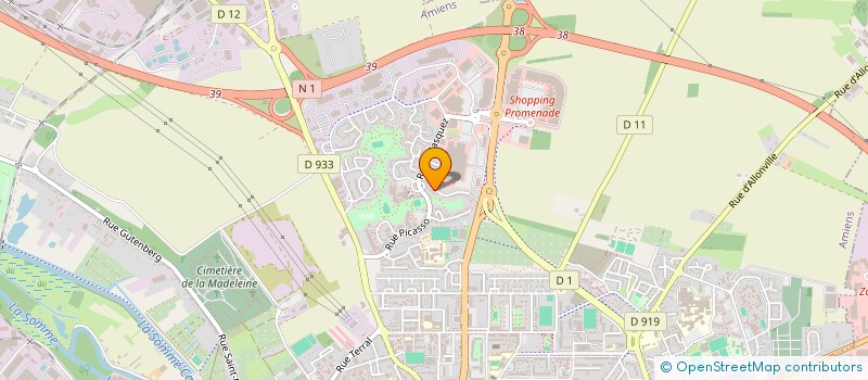 localisation de l'entreprise MONSIEUR SALEM CHARMAT  AMIENS