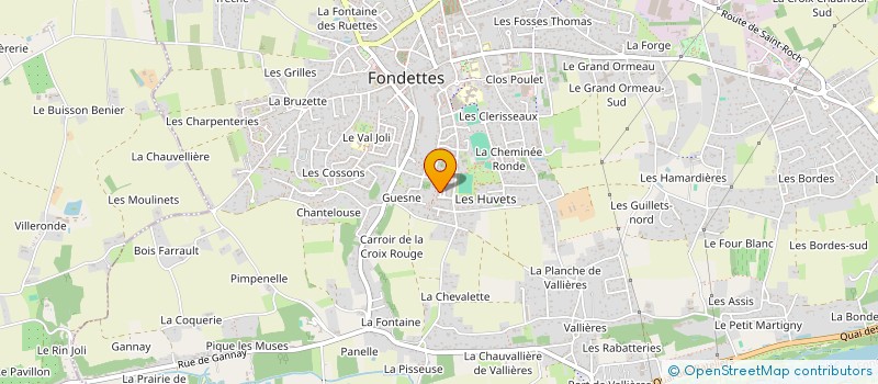 localisation de l'entreprise MONSIEUR SALEM CHEBBI  FONDETTES