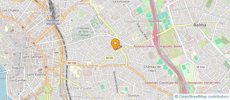 localisation de l'entreprise MONSIEUR SALEM CHOUBARA à TOULOUSE