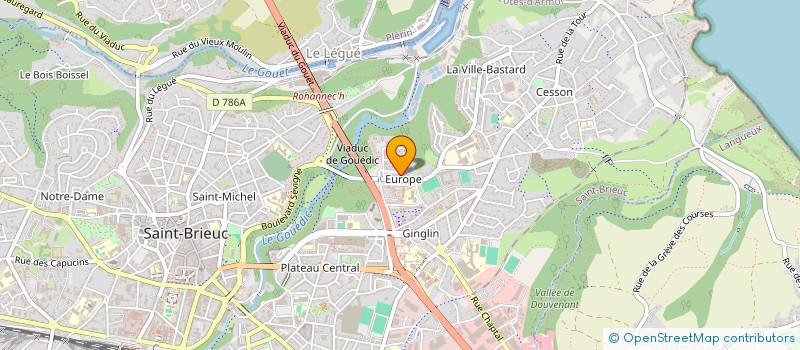 localisation de l'entreprise MONSIEUR SALEM FAREB à SAINT-BRIEUC