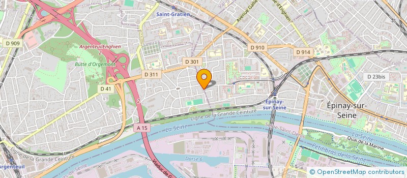 localisation de l'entreprise MONSIEUR SALEM FARHAT  ARGENTEUIL