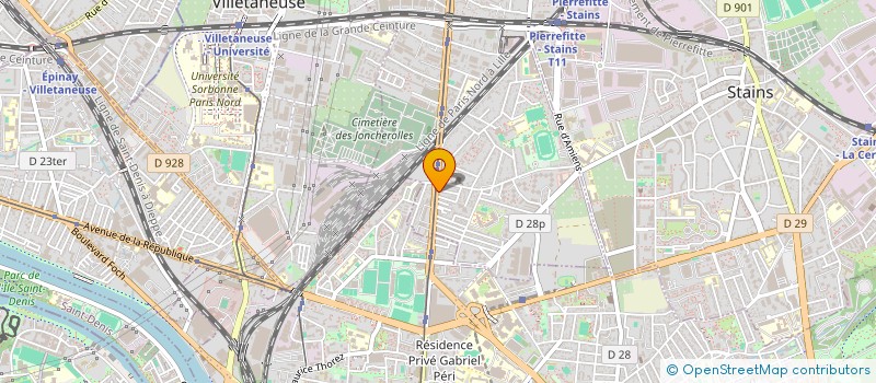 localisation de l'entreprise MONSIEUR SALEM FOUGHALI  SAINT-DENIS