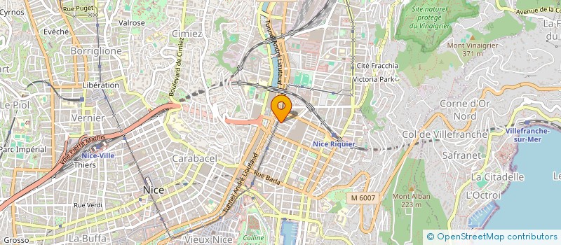 localisation de l'entreprise MONSIEUR SALEM GHALI  NICE