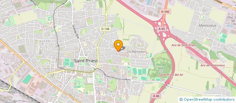 localisation de l'entreprise MONSIEUR SALEM HARRACHE  SAINT-PRIEST