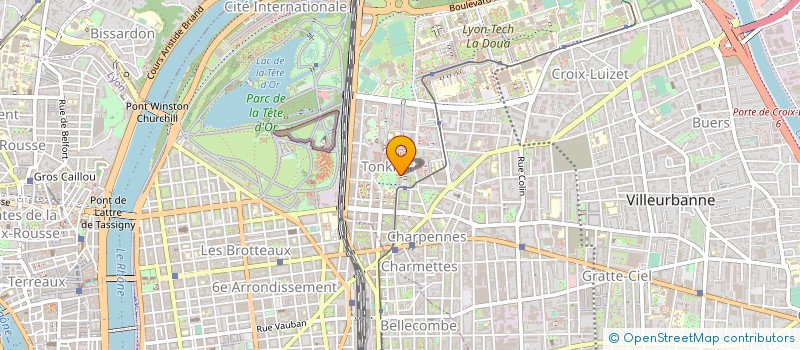 localisation de l'entreprise MONSIEUR SALEM HEDIA  VILLEURBANNE