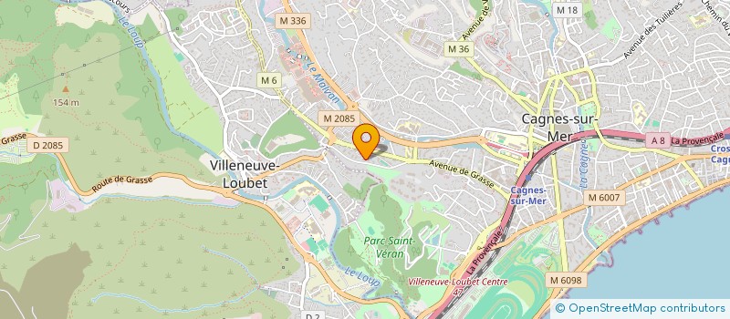 localisation de l'entreprise MONSIEUR SALEM HNIA à CAGNES-SUR-MER