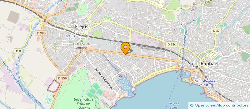 localisation de l'entreprise MONSIEUR SALEM KTAIEB à FREJUS