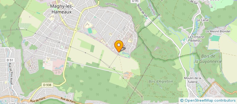 localisation de l'entreprise MONSIEUR SALEM LABRAG  MAGNY-LES-HAMEAUX