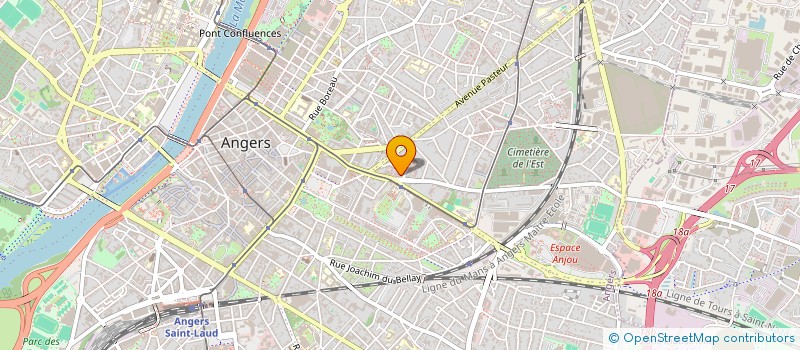 localisation de l'entreprise MONSIEUR SALEM LAGRAB à ANGERS