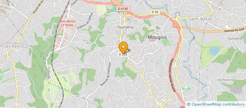 localisation de l'entreprise MONSIEUR SALEM MAATOUG REBAI à MOUGINS