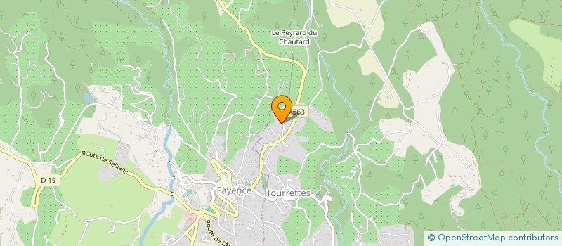 localisation de l'entreprise MONSIEUR SALEM MATHLOUTHI  TOURRETTES