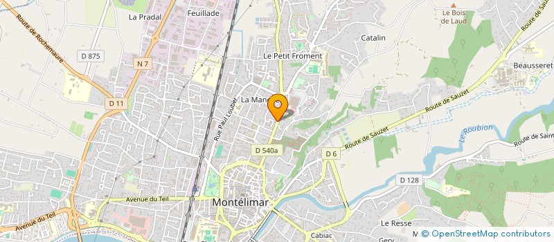 localisation de l'entreprise MONSIEUR SALEM MELLITI  MONTELIMAR