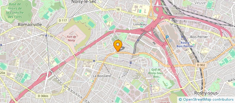 localisation de l'entreprise MONSIEUR SALEM MESSAH à NOISY-LE-SEC