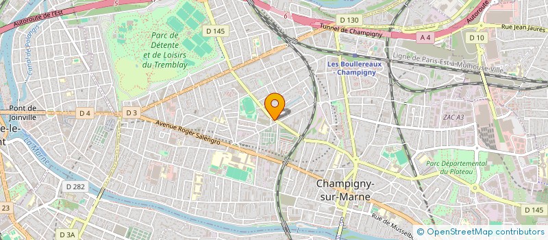localisation de l'entreprise MONSIEUR SALEM OUNISSI  CHAMPIGNY-SUR-MARNE
