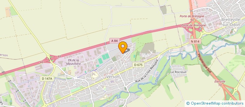 localisation de l'entreprise MONSIEUR SALEM SAKER  VERSON