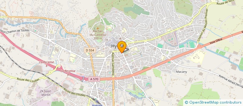 localisation de l'entreprise MONSIEUR SALEM SAMAALI à HYERES