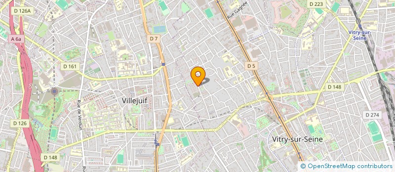 localisation de l'entreprise MONSIEUR SALEM SAYOUDI  VITRY-SUR-SEINE