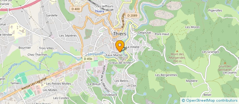 localisation de l'entreprise MONSIEUR SALEM TOUIDJINE à THIERS