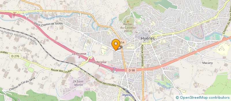 localisation de l'entreprise MONSIEUR SALEM ZOUITENE  HYERES