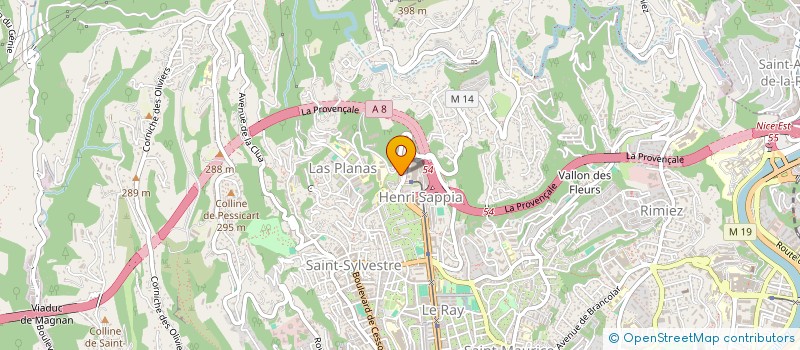 localisation de l'entreprise MONSIEUR SALEM ZRIGUE  NICE