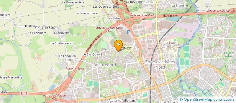 localisation de l'entreprise MONSIEUR SALEMAN MOMAND  RENNES