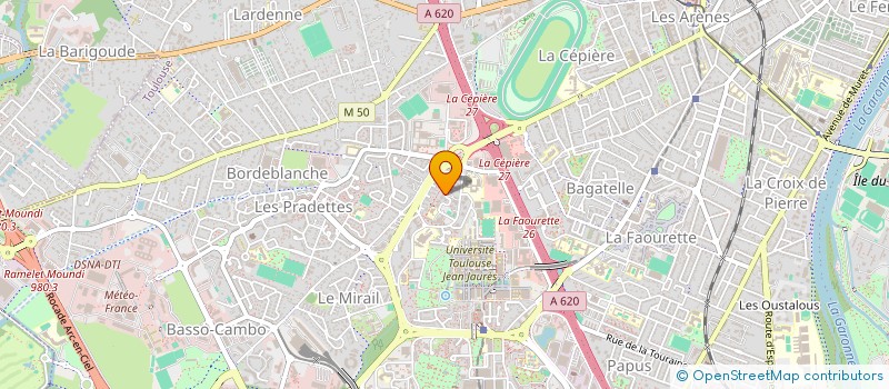 localisation de l'entreprise MONSIEUR SALEMOU DIABY  TOULOUSE