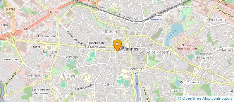 localisation de l'entreprise MONSIEUR SALHEDDINE BENNIOU à VANNES