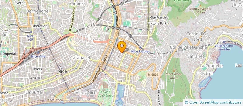 localisation de l'entreprise MONSIEUR SALHEDDINE KADRI à NICE