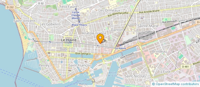 localisation de l'entreprise MONSIEUR SALHUDDIN OMARKHAIL  LE HAVRE