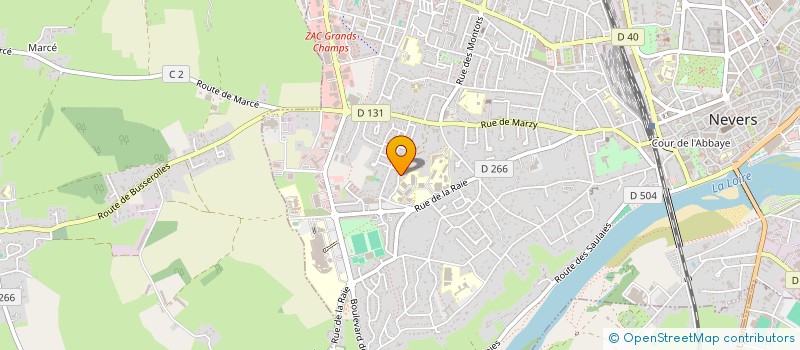 localisation de l'entreprise MONSIEUR SALI ABDOULAYE à NEVERS