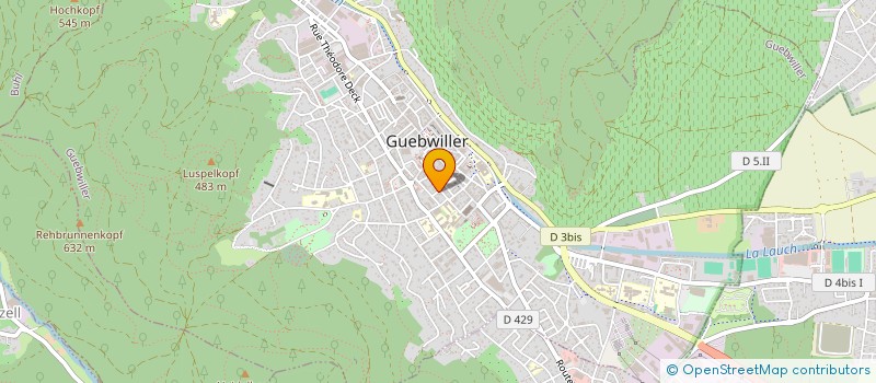 localisation de l'entreprise MONSIEUR SALI DULJAJ  GUEBWILLER