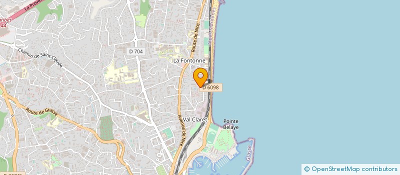 localisation de l'entreprise MONSIEUR SALI SALIEV à ANTIBES
