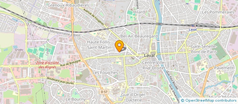 localisation de l'entreprise MONSIEUR SALIA ABDULLAH à LAVAL