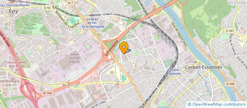 localisation de l'entreprise MONSIEUR SALIA KANTE à CORBEIL-ESSONNES