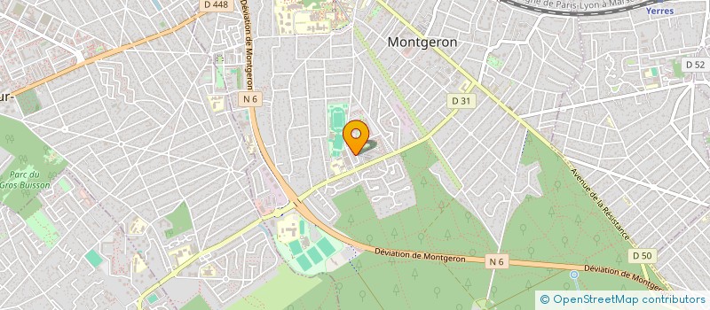 localisation de l'entreprise MONSIEUR SALIA SIDIBE à MONTGERON