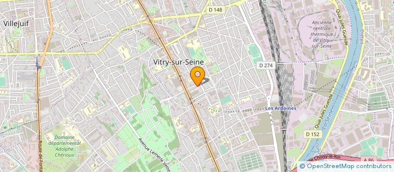 localisation de l'entreprise MONSIEUR SALIEM NHEM à VITRY-SUR-SEINE