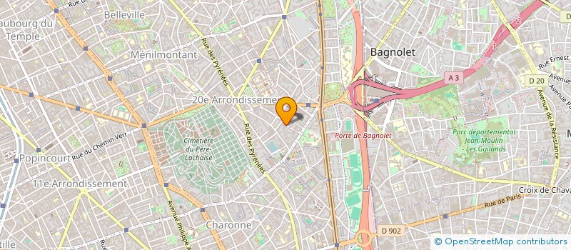 localisation de l'entreprise MONSIEUR SALIF BA  PARIS
