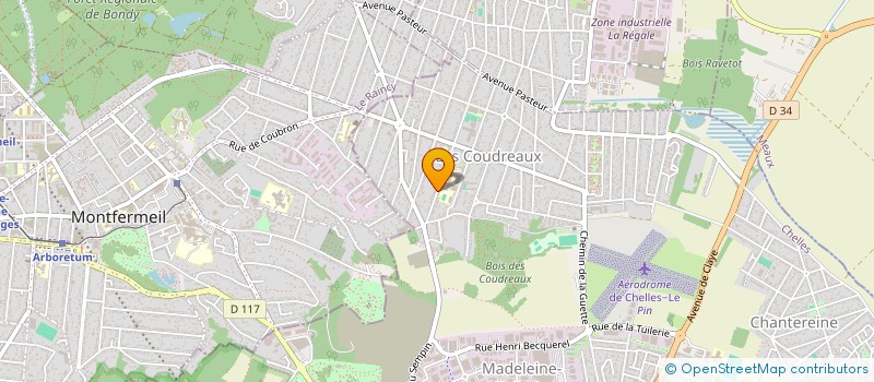 localisation de l'entreprise MONSIEUR SALIF BAMBA  CHELLES