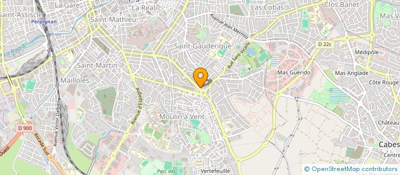 localisation de l'entreprise MONSIEUR SALIF CAMARA  PERPIGNAN