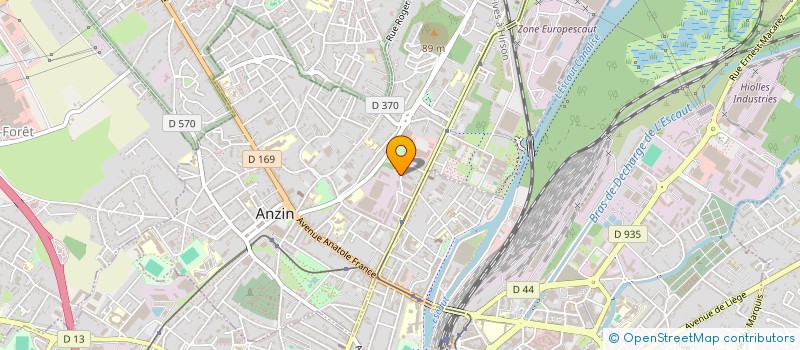 localisation de l'entreprise MONSIEUR SALIF DRAME  ANZIN