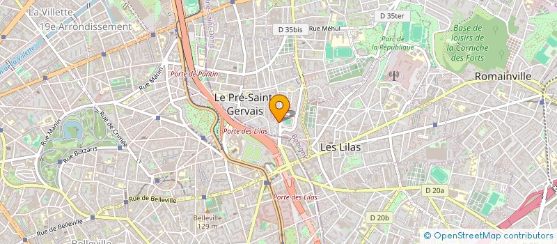 localisation de l'entreprise MONSIEUR SALIF KANOUTE à LE PRE-SAINT-GERVAIS