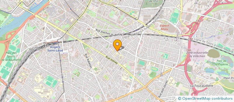 localisation de l'entreprise MONSIEUR SALIF TAWEL CAMARA à ANGERS